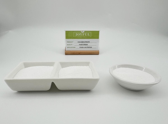 Farmaceutyczne granule cytryny wapnia w proszku czystego do suplementów diety