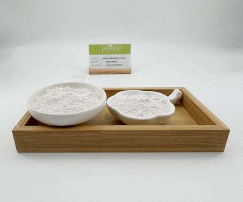 Rozpuszczalny w wodzie zielony cytrynian żelaza amonu granule Cas 1185-57-5